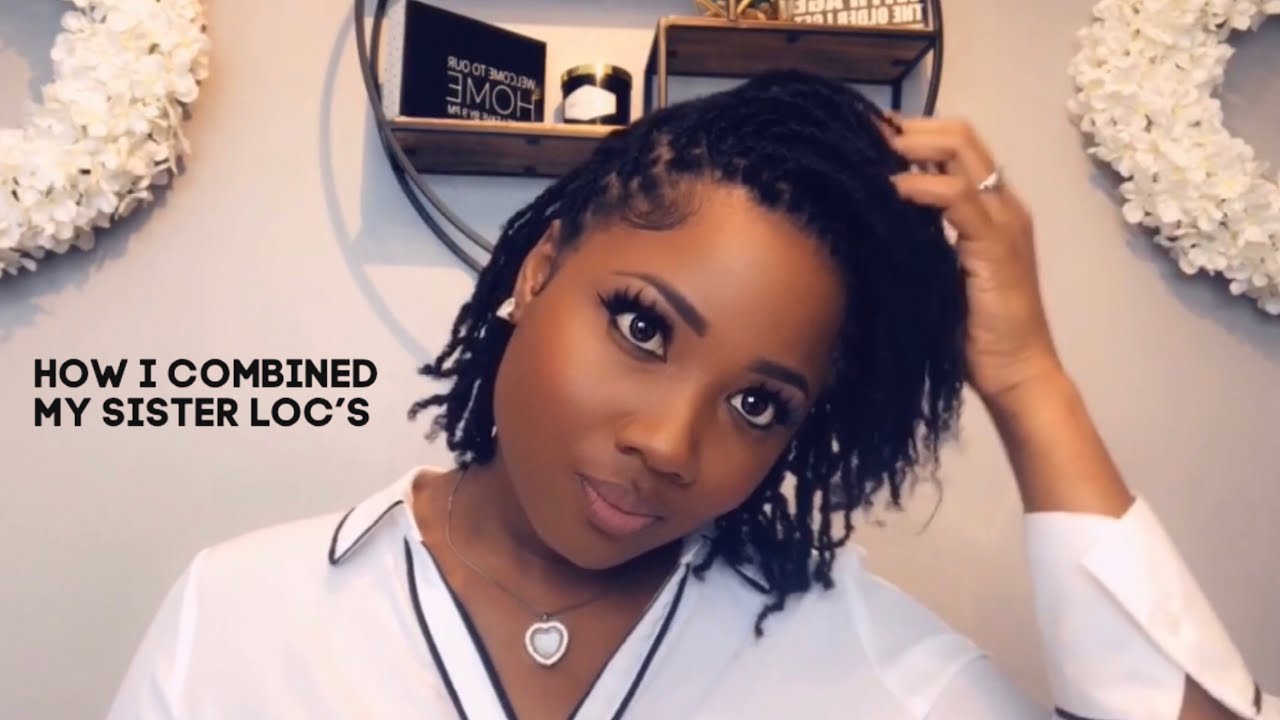 How I Combined My Sisterlocks