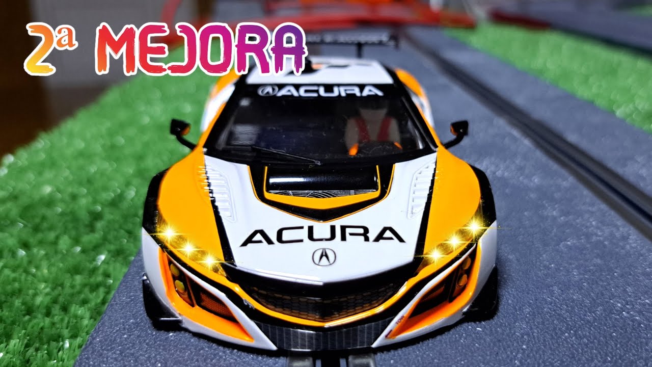 Segunda mejora al Honda Acura NSX y prueba en pista