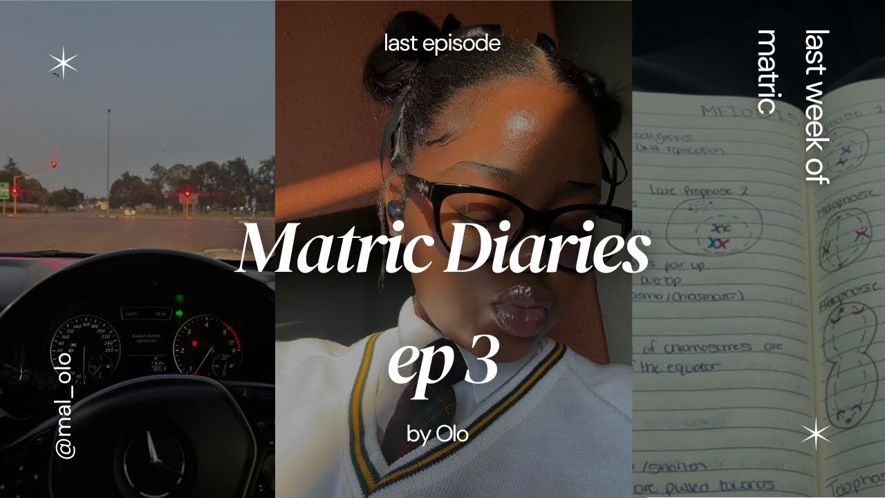 MATRIC DIARIES ep 3. 🧸[last week of matric, night market, shopping etc.]