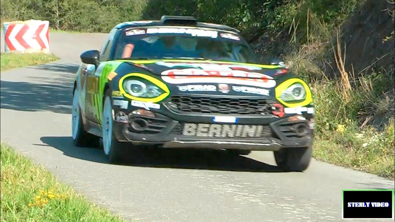 Fiat 124 Abarth RGT  ENRICO BRAZZOLI -MANUEL FENOLI - WRC Rallye ADAC Deutschland 2019