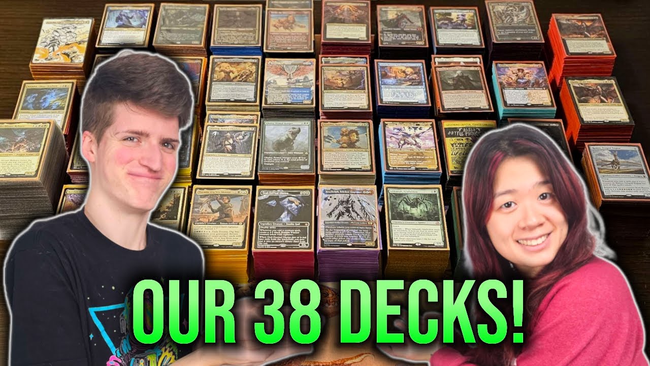 A Complete Tour of Our 38 Commander Decks!