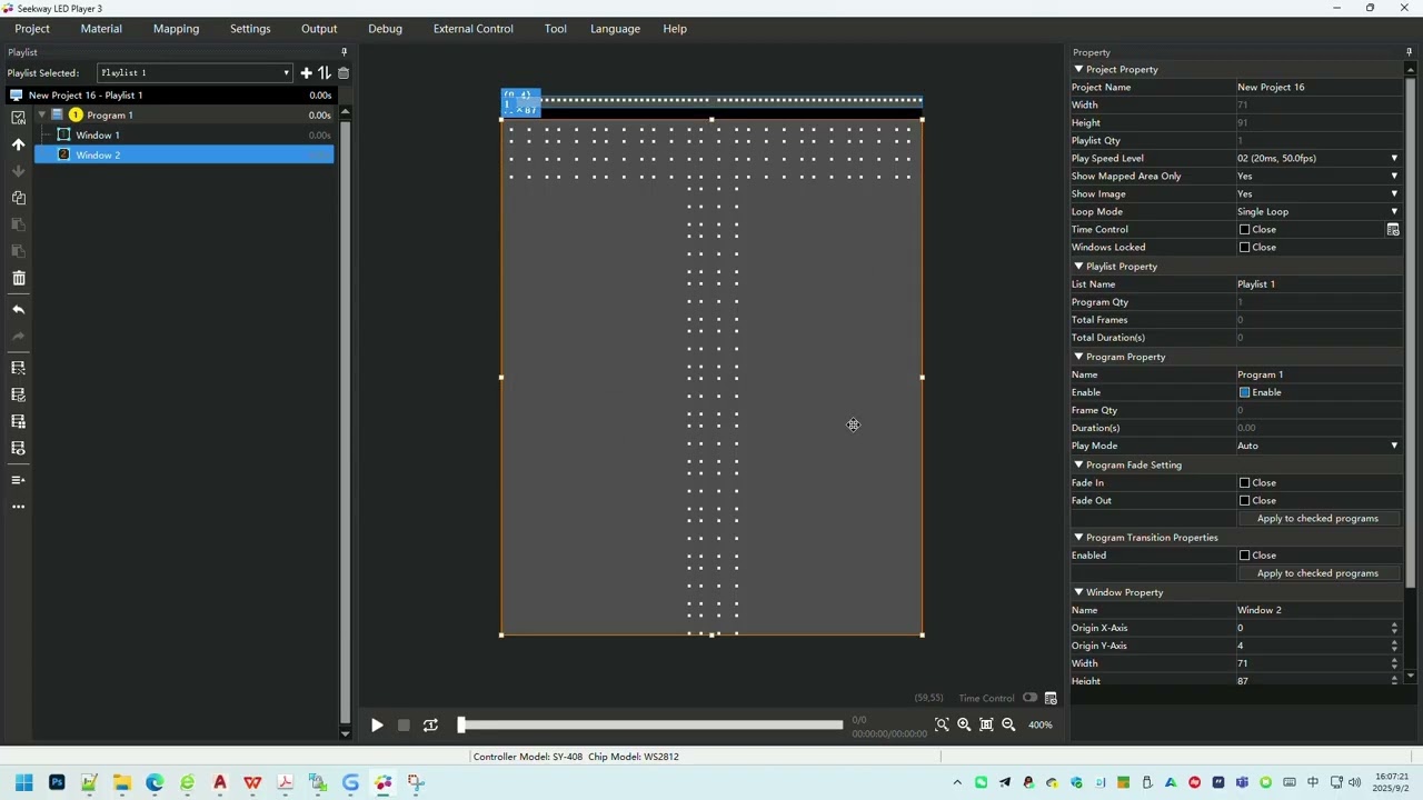 How to make Ad TEXT effect with border effect