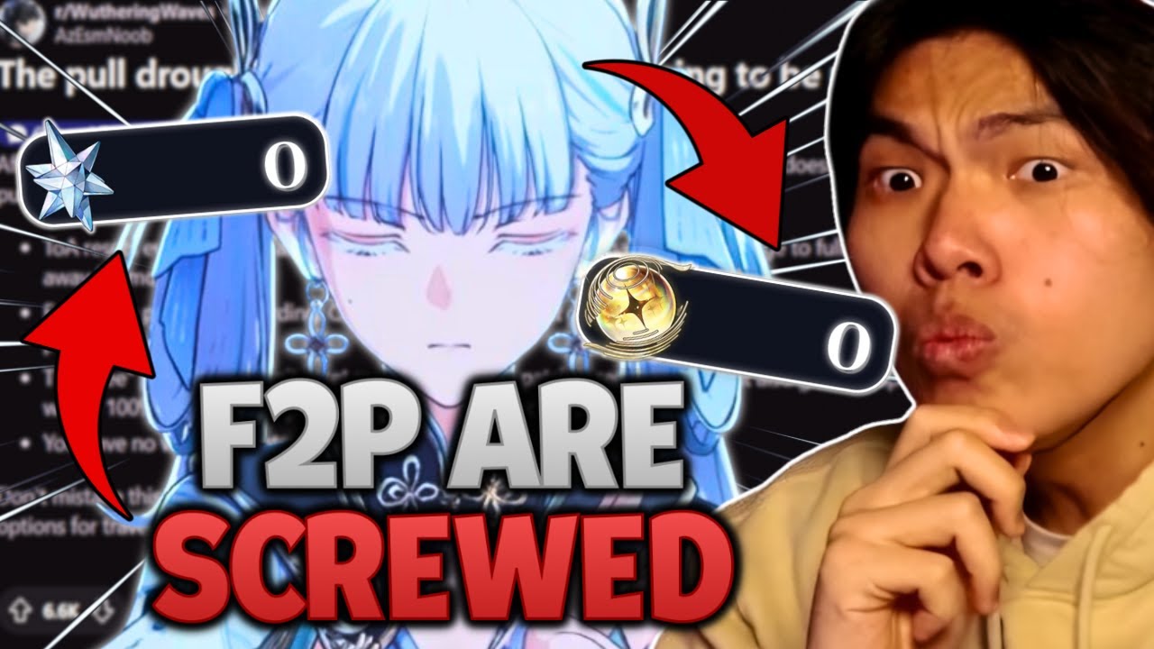 NOT ENOUGH PULLS FOR F2P? | Wuthering Waves Pull Income