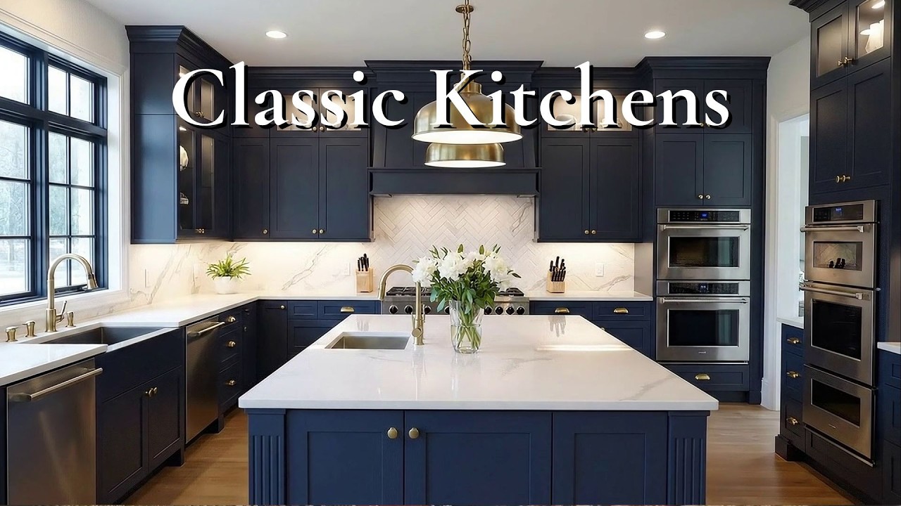 50 Beautiful Classic Kitchens - Modern & Timeless Home Design