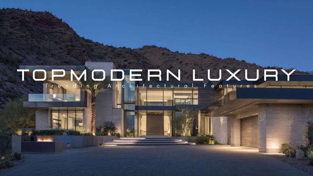 Top Modern Luxury Homes in the USA | Trending Architectural Features