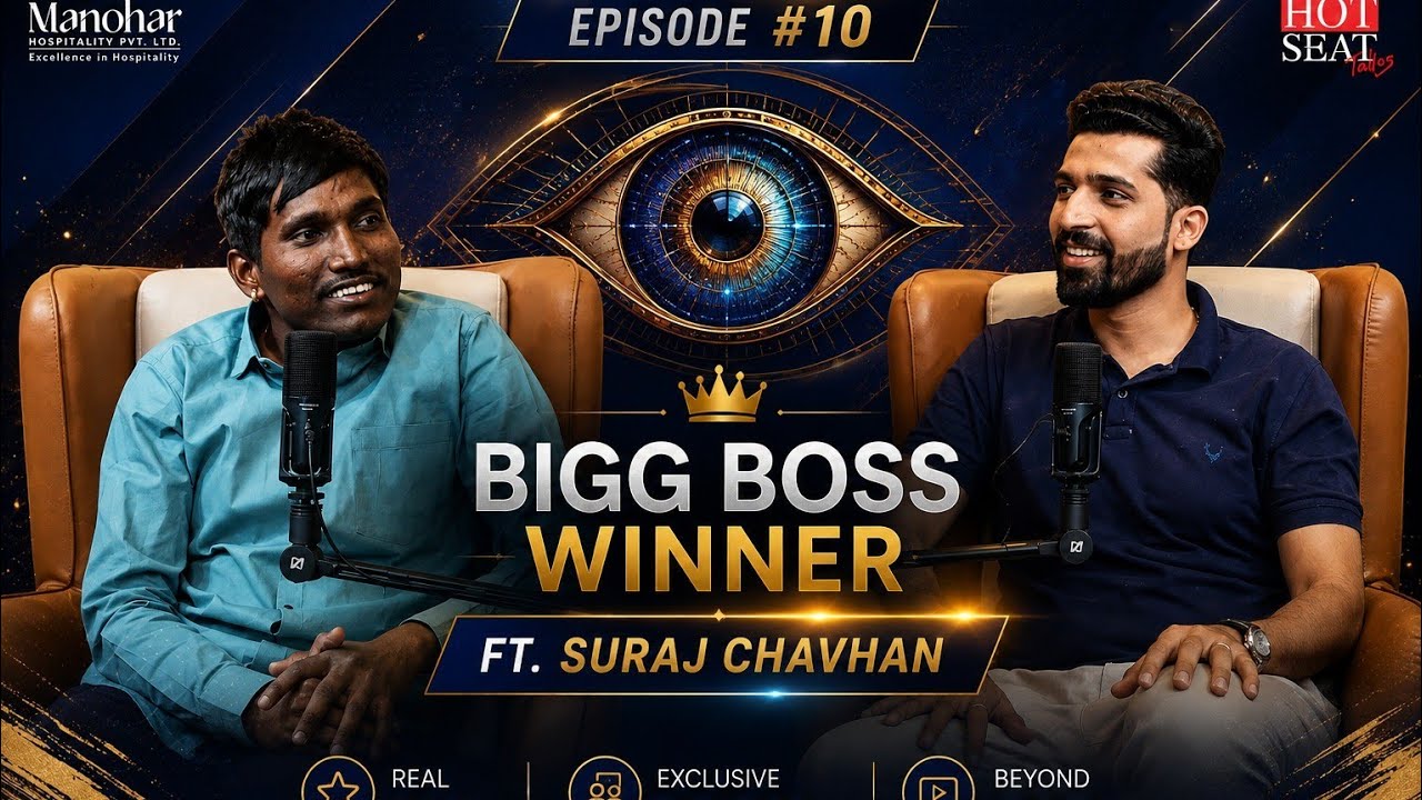 Suraj chavan चा मोठा खुलासा | South Industry, Bigg Boss आणि Personal Life | Hot Seat Talks