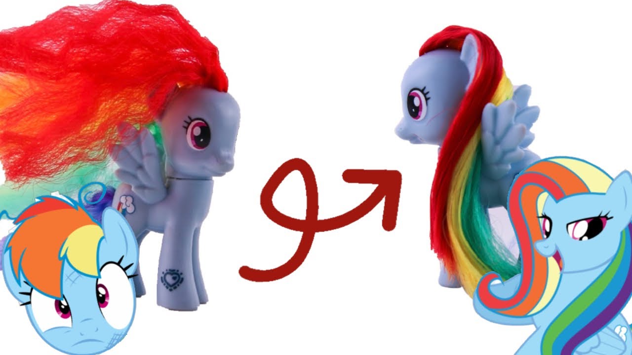 TUTORIAL: How To De-Frizz My Little Pony's Hair