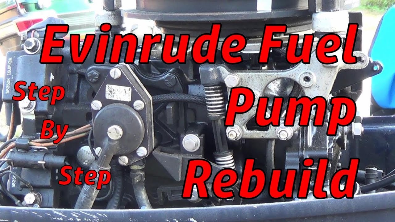 Evinrude 30 Fuel Pump Rebuild. { Step by Step }