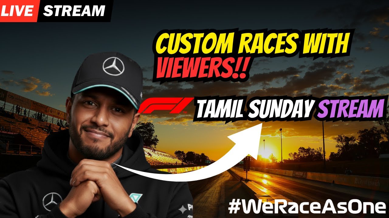 CUSTOM LOBBY WITH VIEWERS & SUBS #racewithkrl #f125 #f125live #f125esports #f1tamil