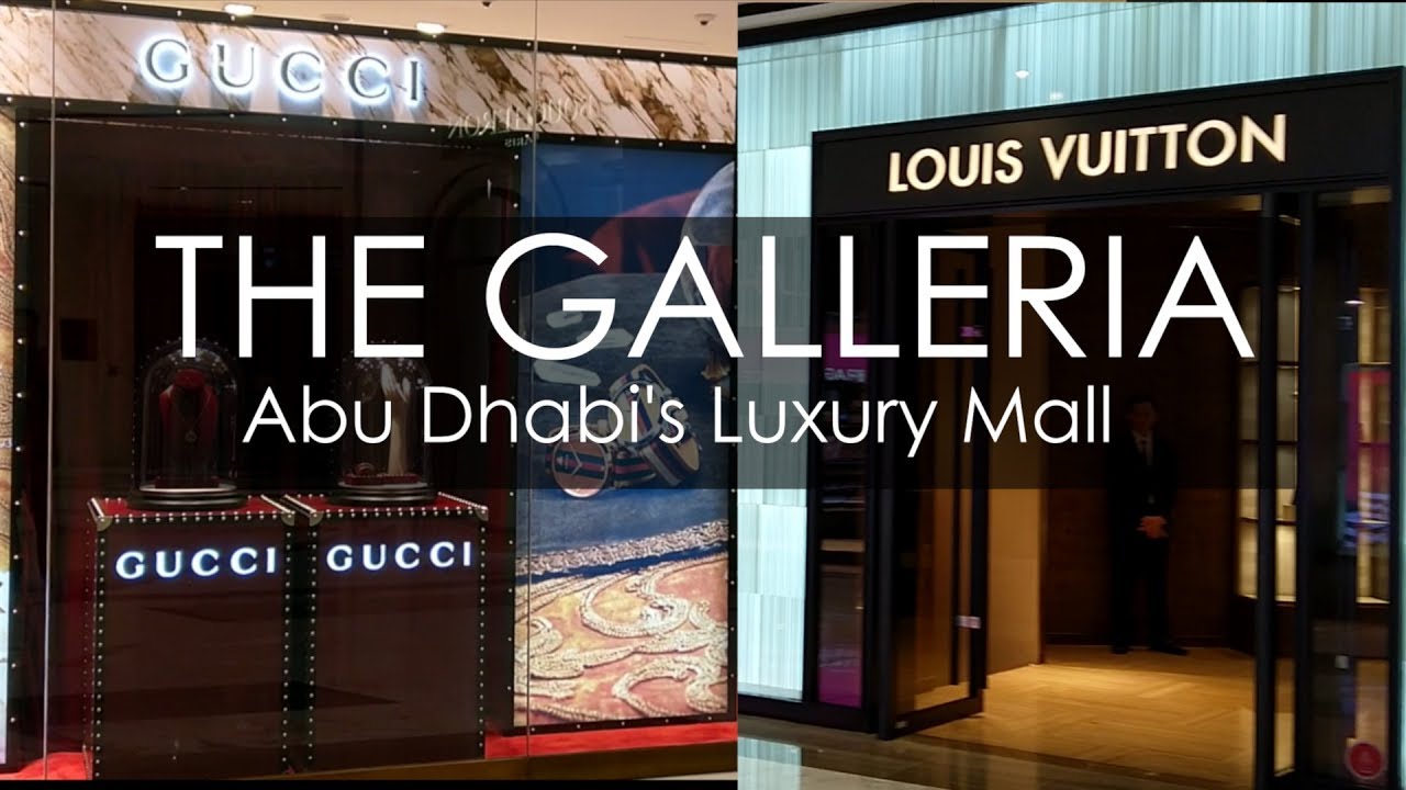 The Galleria, Abu Dhabi's Luxury High-end Mall, Al Maryah Island, Abu Dhabi, UAE