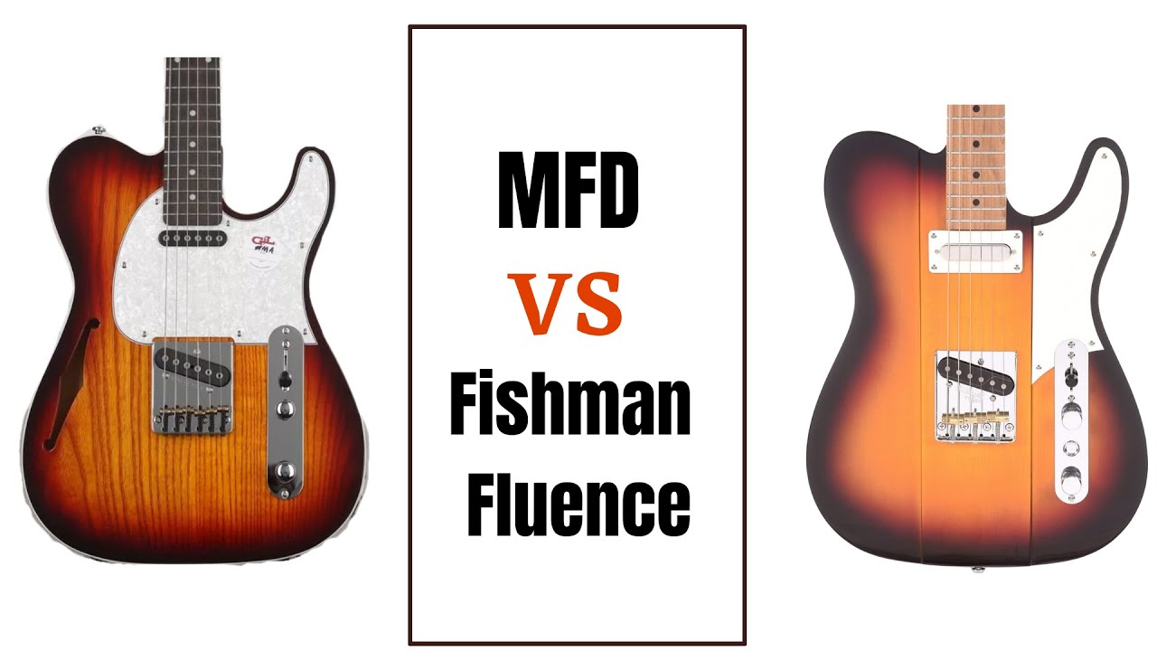 G&L MFD vs Reverend Fishman Fluence Guitar Pickups