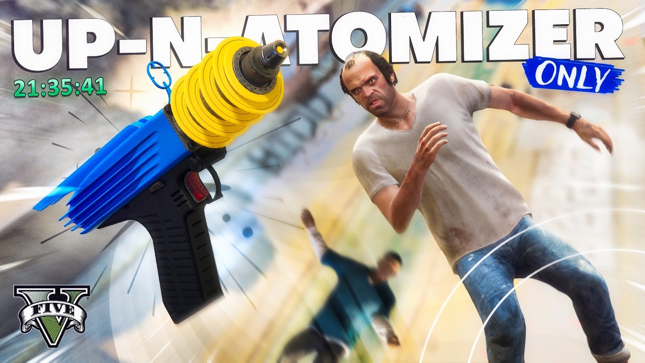 Can You Beat GTA 5 When EVERYONE Has An Up N Atomizer?'