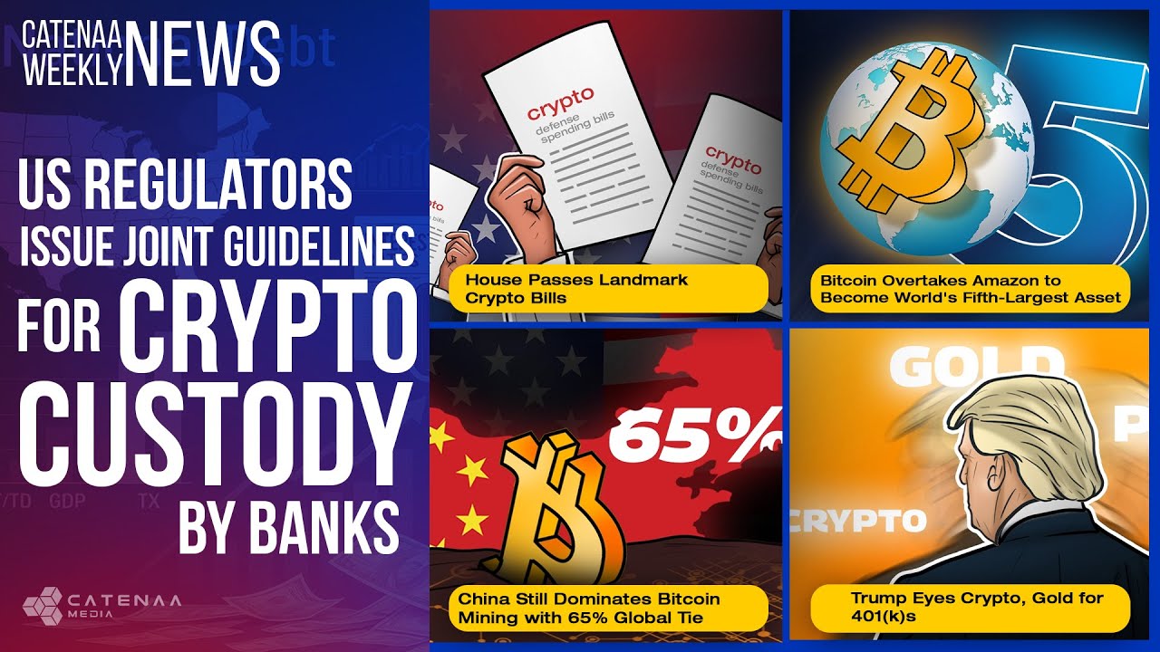 US Regulators Unveil Crypto Custody Rules for Banks | Major Shift Under Trump Era