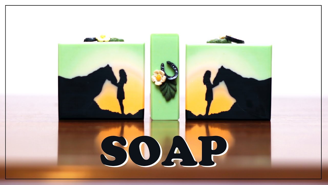 Friendship's Blossom ~Making Cold Process Horse Soap~ Orange Blossoms + Horseshoe Soap Dough Embeds