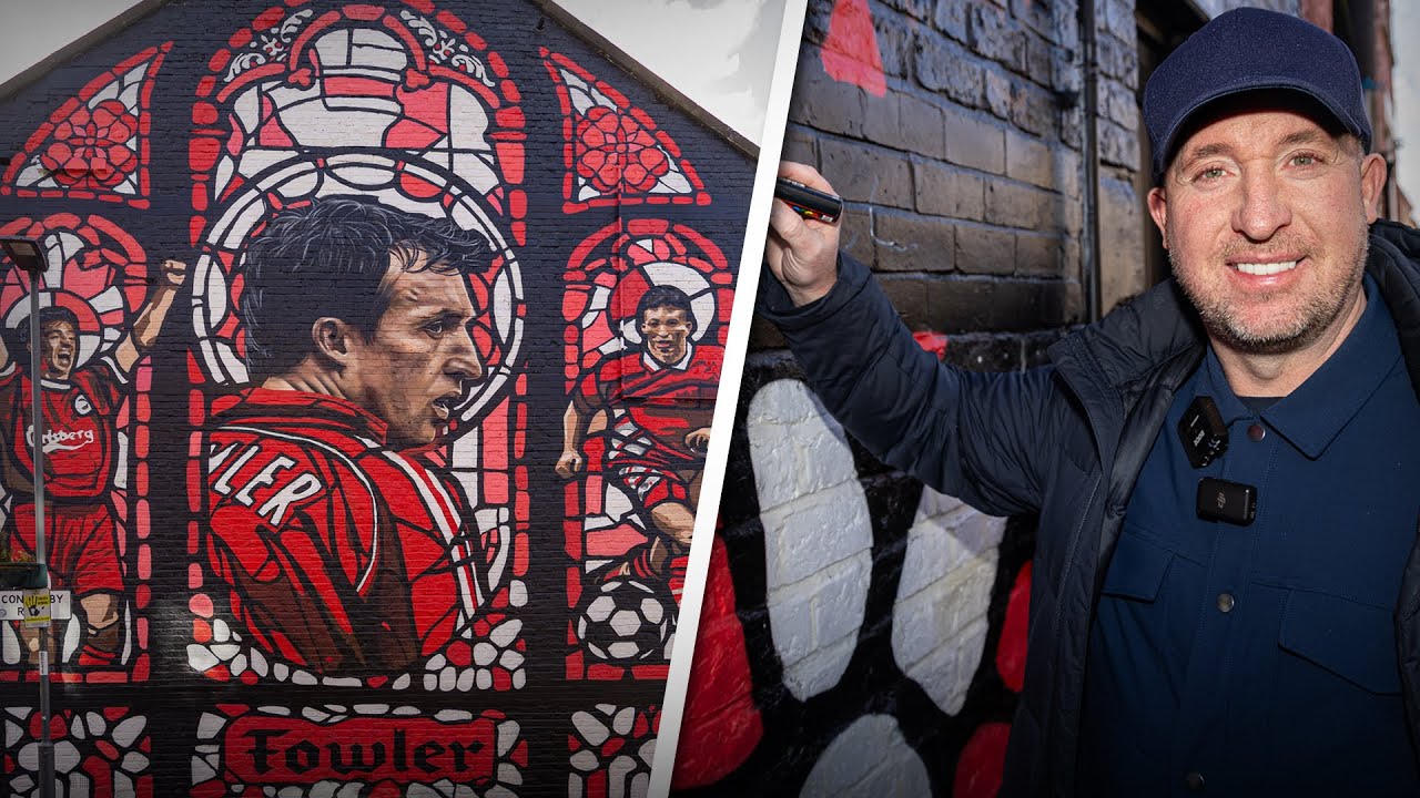 EXCLUSIVE INTERVIEW: Robbie Fowler on his amazing new mural at Anfield