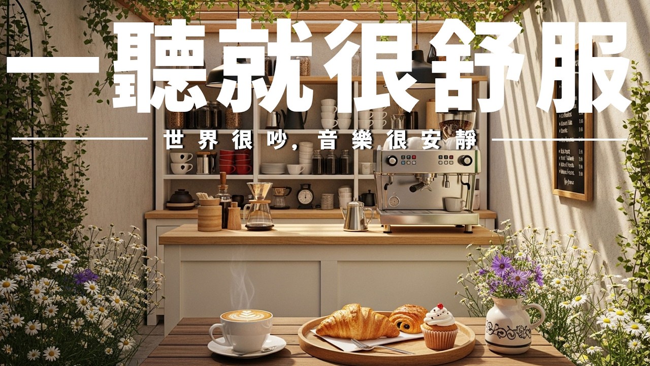 【COZY COFFEE AMBIENCE】咖啡館暖系氛圍音樂，舒心節奏陪你慢慢放鬆🌿撫慰心靈、釋放焦慮，沉澱思緒回歸寧靜；適合閱讀、寫作、放空、通勤背景音樂