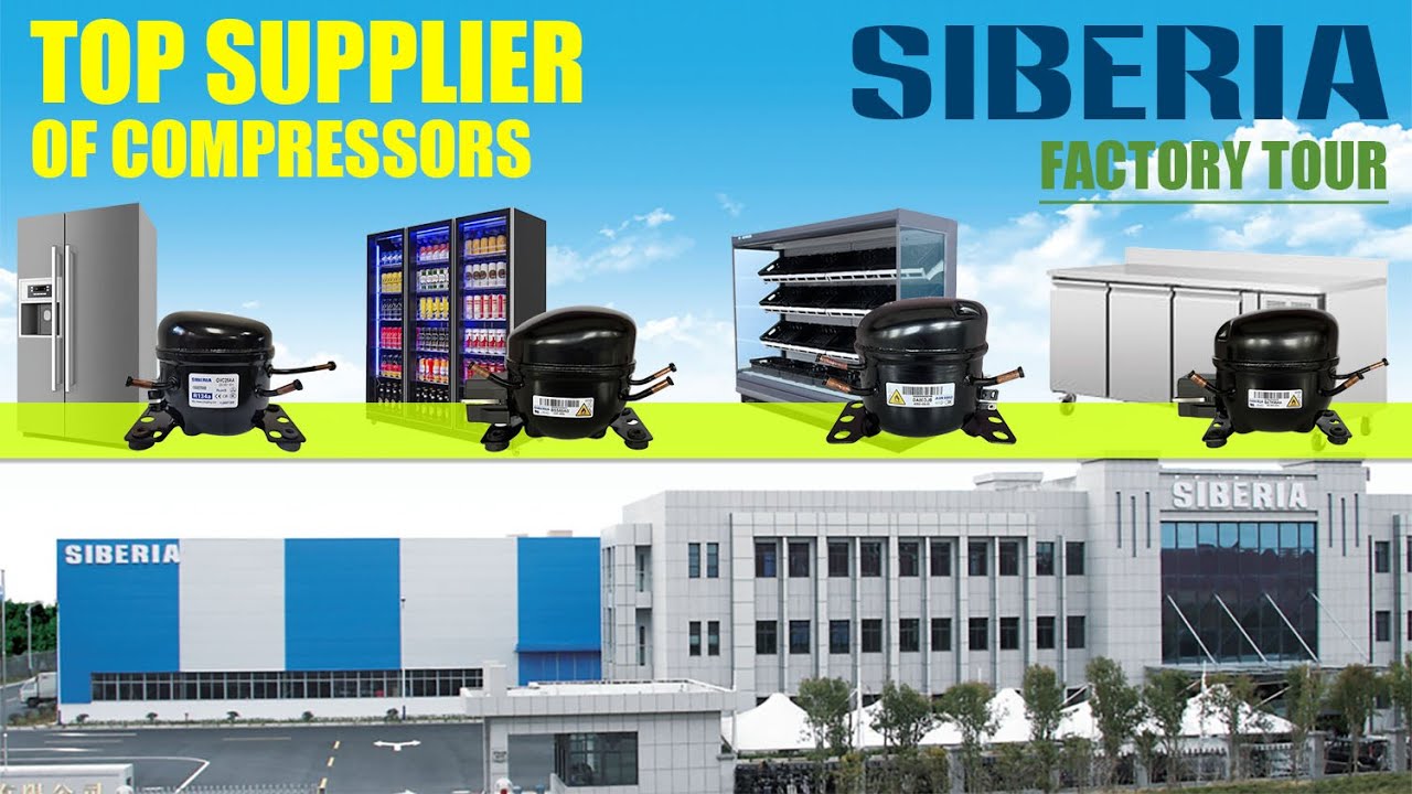 Siberia Refrigeration Compressors Factory Tour