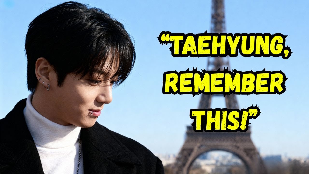 Jungkook “When I'm gone, remember this message! Taehyung!”