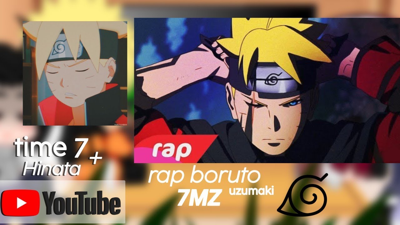 //``💙Time 7+ Hinata React Rap Do Boruto💙``\\ 7MZ [GC]🤍🇧🇷