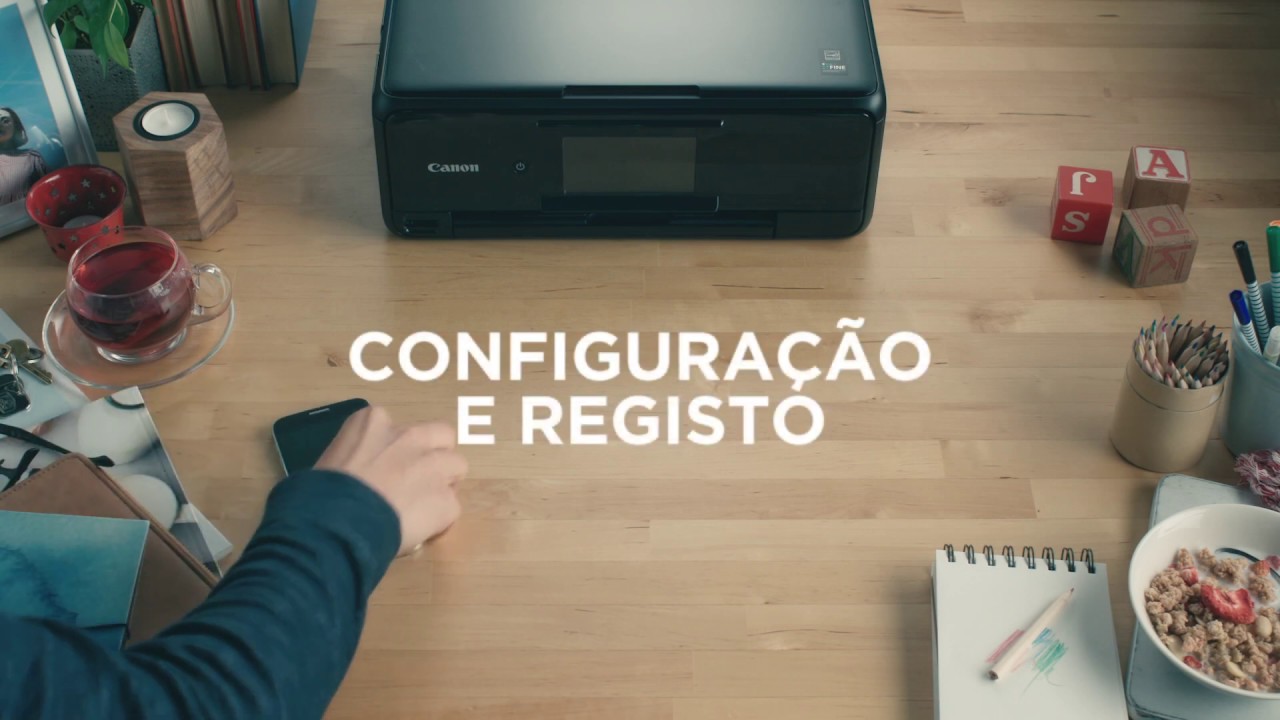 How To Impressoras PIXMA TS - Configura&ccedil;&atilde;o e registo