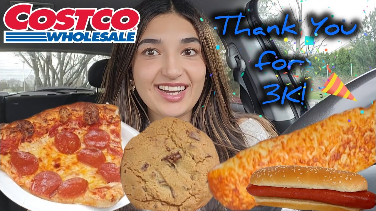 Costco Food Court #Mukbang: Thank You for 3K!