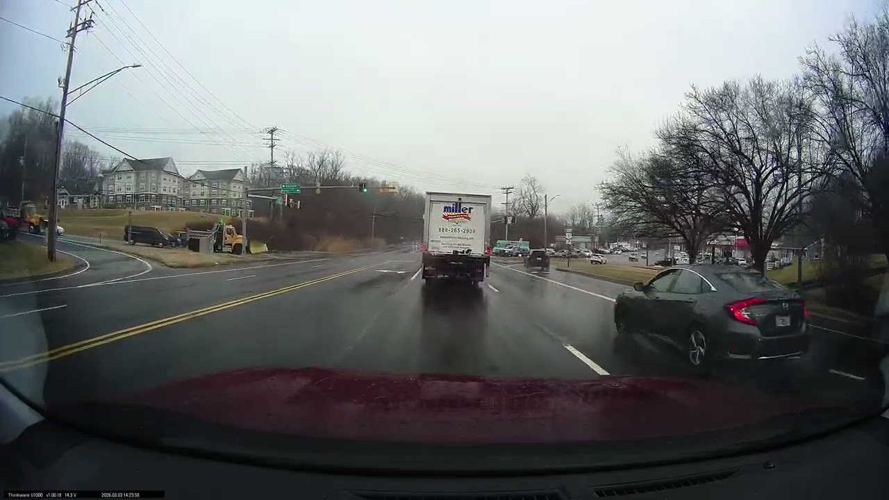At least the blinker was on