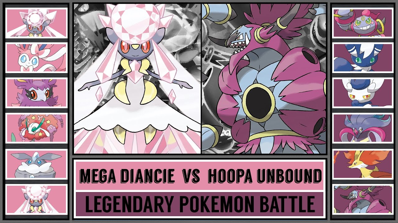 MEGA DIANCIE vs HOOPA UNBOUND | Kalos Mega Pok&eacute;mon Battle
