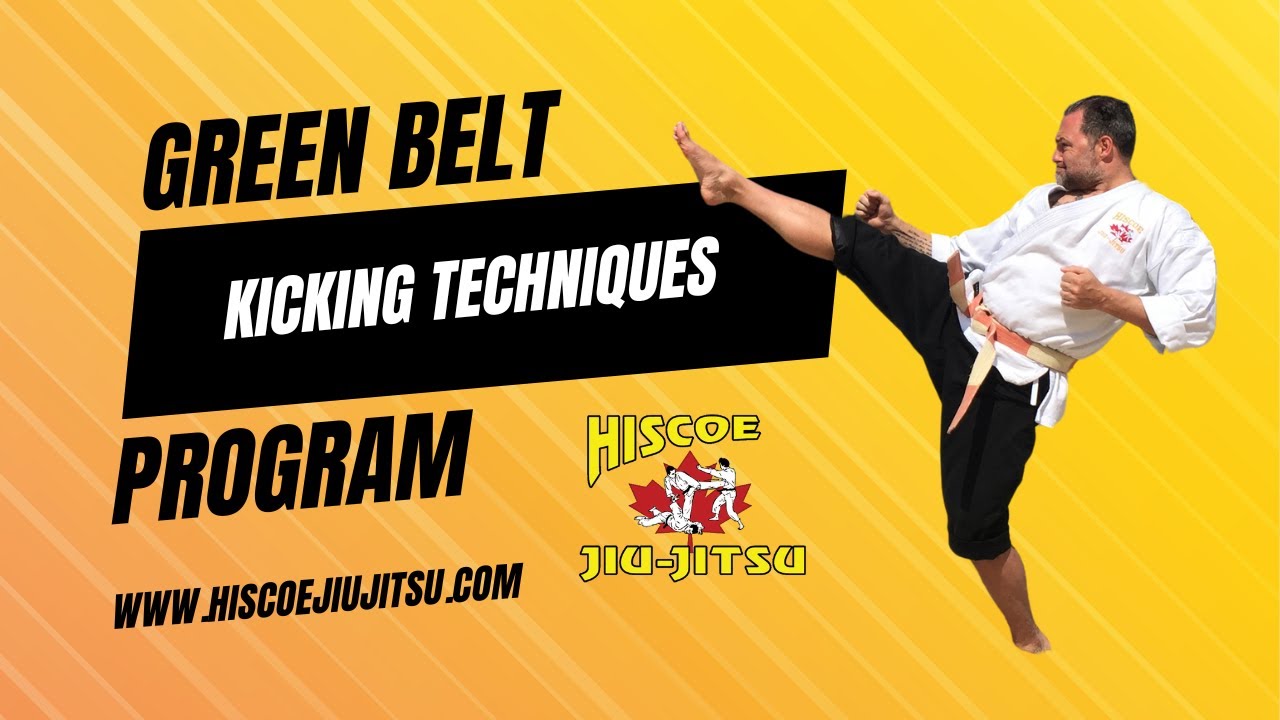 Green Belt Kicking Techniques with Soke Steve Hiscoe
