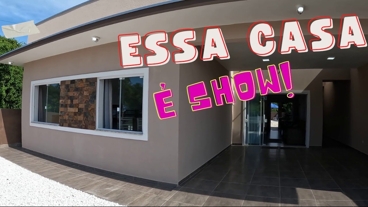 A Casa de Praia PERFEITA para a sua Família, com PISCINA e PRÓXIMO AO MAR | Á VENDA em ITAPOÁ- SC