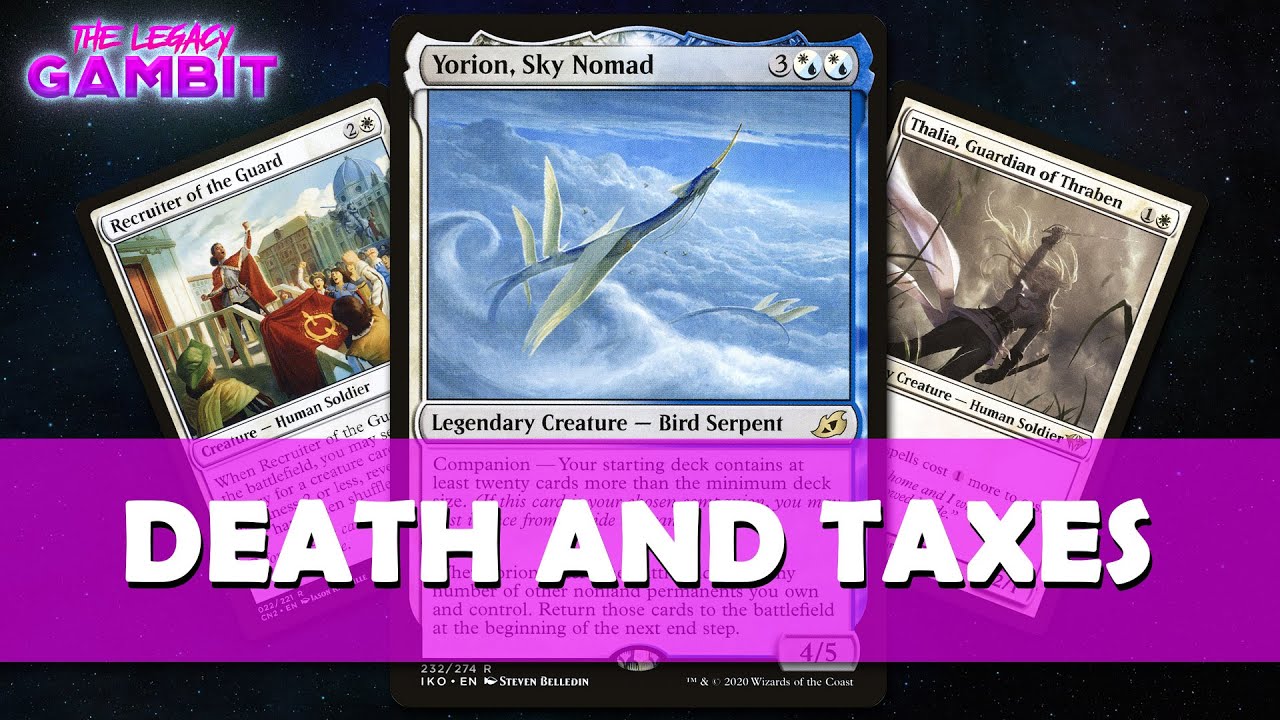 KEEP PAYING YOUR TAXES with Turn1Vial | Legacy Mono White Yorion Death and Taxes MTG | A-Z OF LEGACY