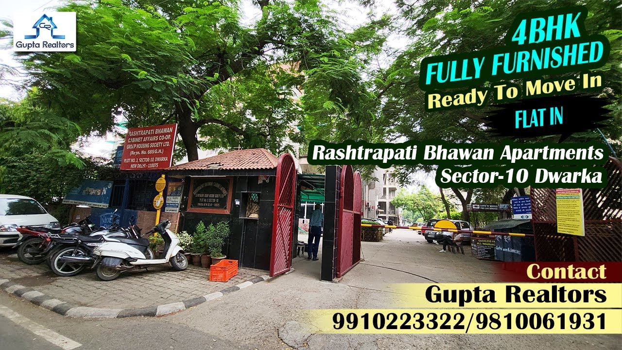 #rashtrapatibhawan Apartments | Fully Furnished #4BHK Flat Sec-10 Dwarka Delhi | Call 9910223322