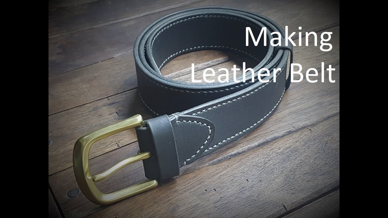 Making Leather Belt