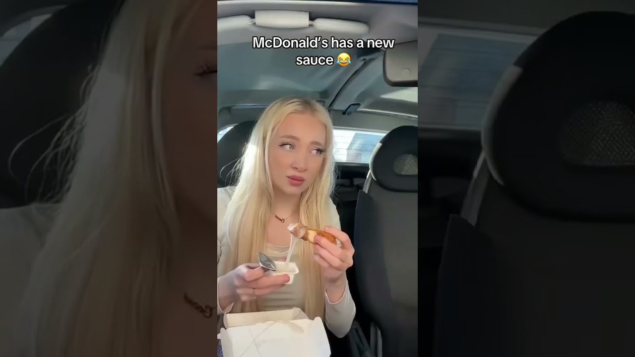 Попробуете новый соус от McDonald&rsquo;s? 😂 #шорты #youtubeшорты #mcdonalds