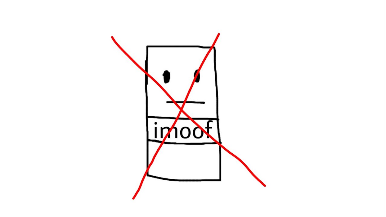 imoof will not comment on this video