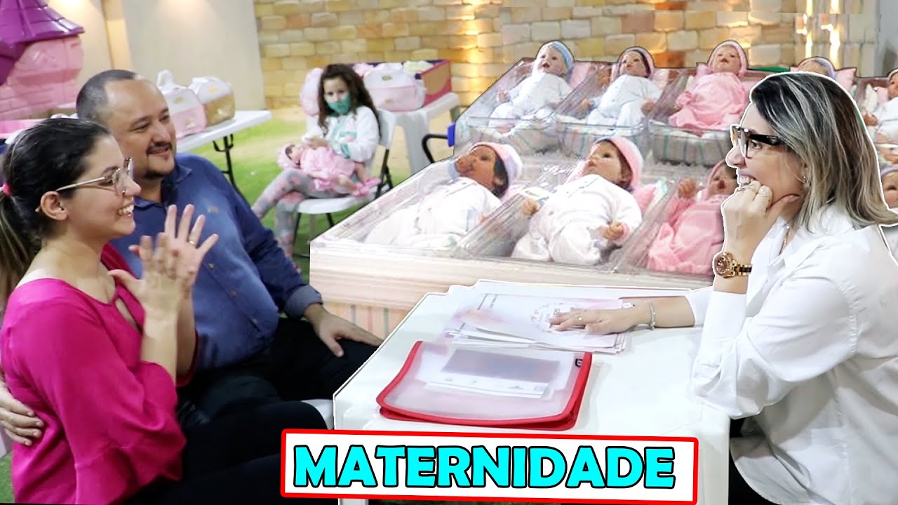 TRANSFORMAMOS NOSSA CASA EM UMA MATERNIDADE