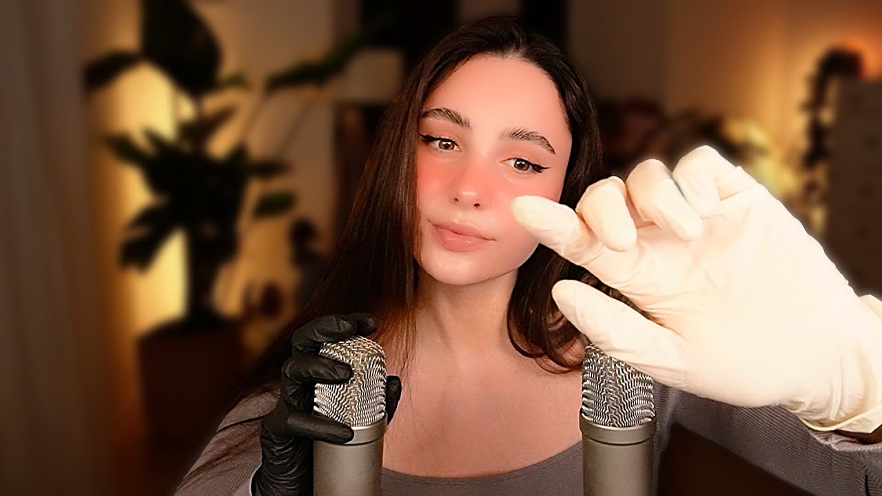 ASMR Glove Sounds 🧤 Black & White für deinen Schlaf 😴💤