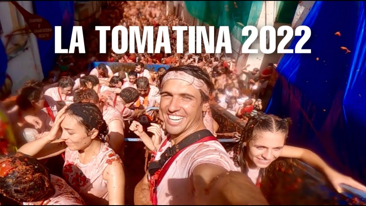 LA GUERRA DE TOMATE MÁS FAMOSA DEL MUNDO | La tomatina de Buñol