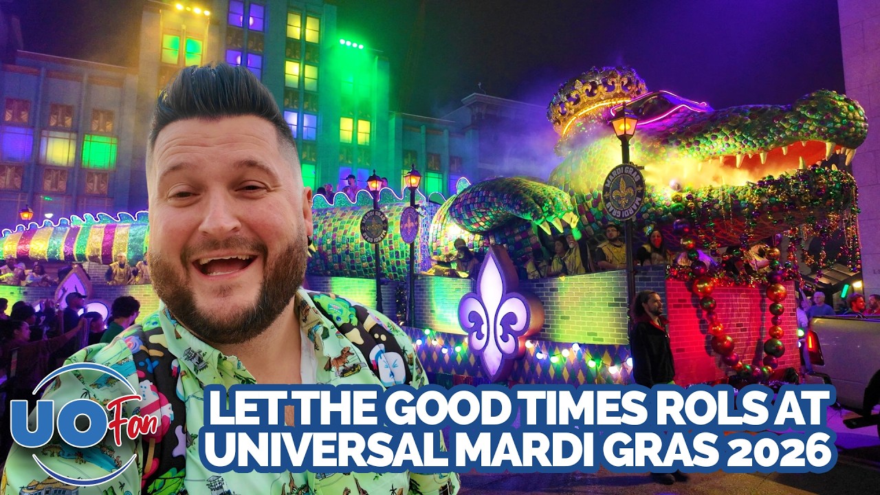 Let the Good Times Roll at Universal Mardi Gras 2026