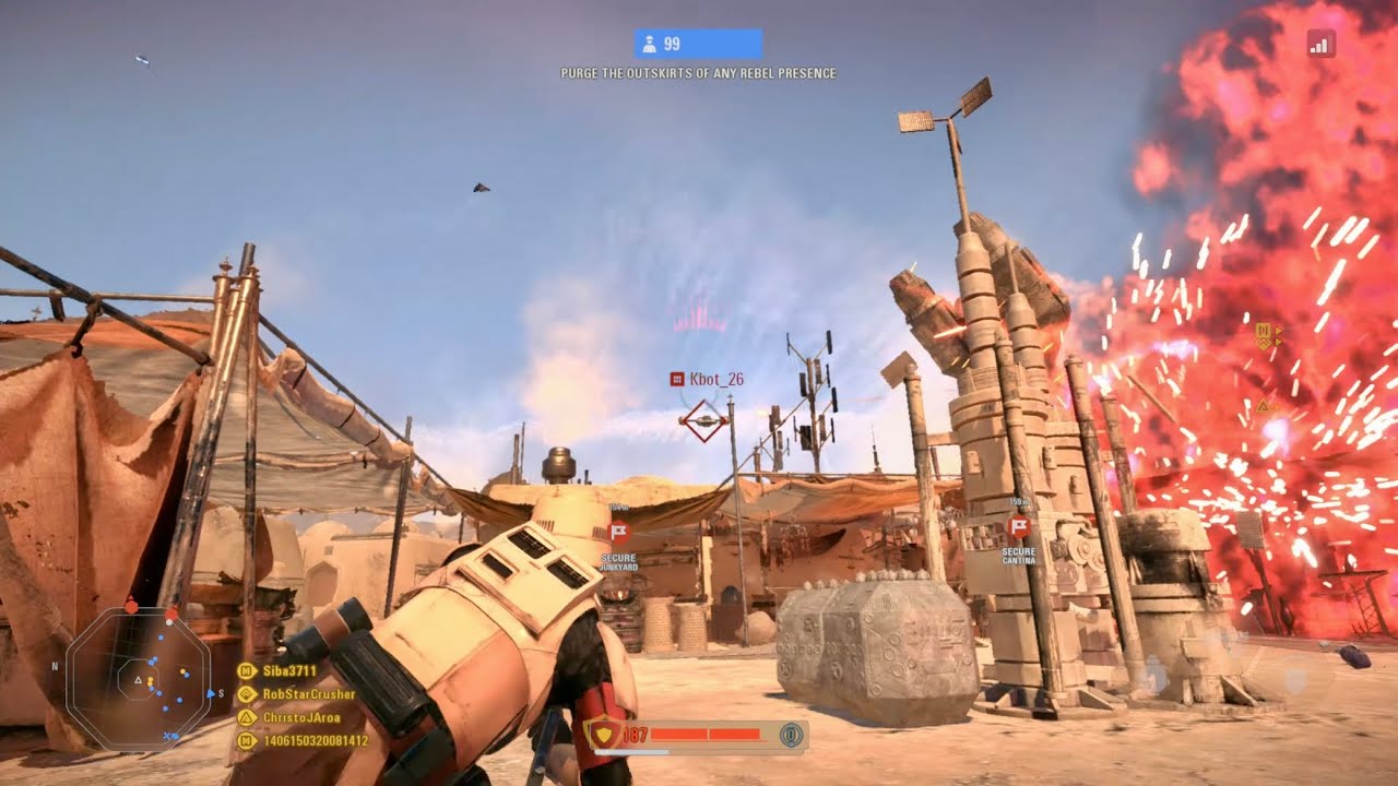 Star Wars Battlefront 2: Galactic Assault Gameplay (No Commentary)| 4K 60FPS