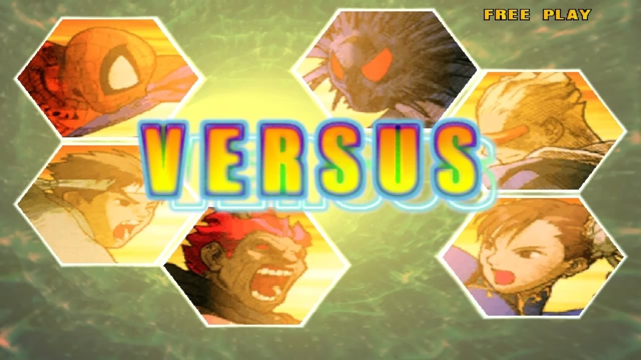 (PS4) Marvel vs Capcom 2 Ryu Akuma Spider-Man arcade mode
