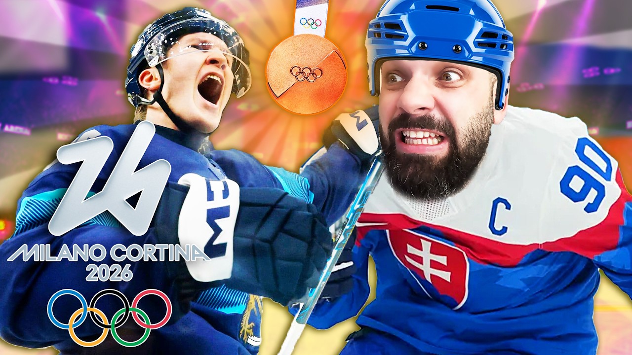 SLOVENSKO - FINSKO | Zápas o bronz ZOH - 2026 Milán-Cortina