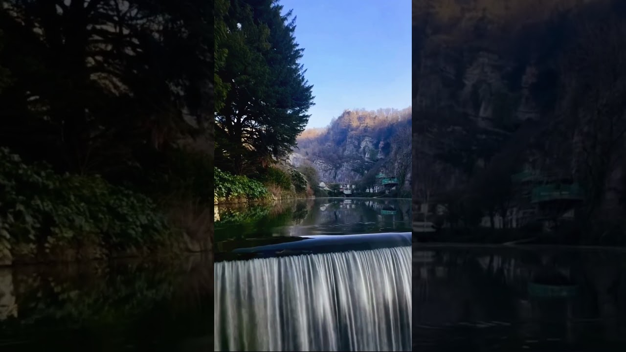 Gentle Weir at Cheddar Gorge | Somerset Nature Calm