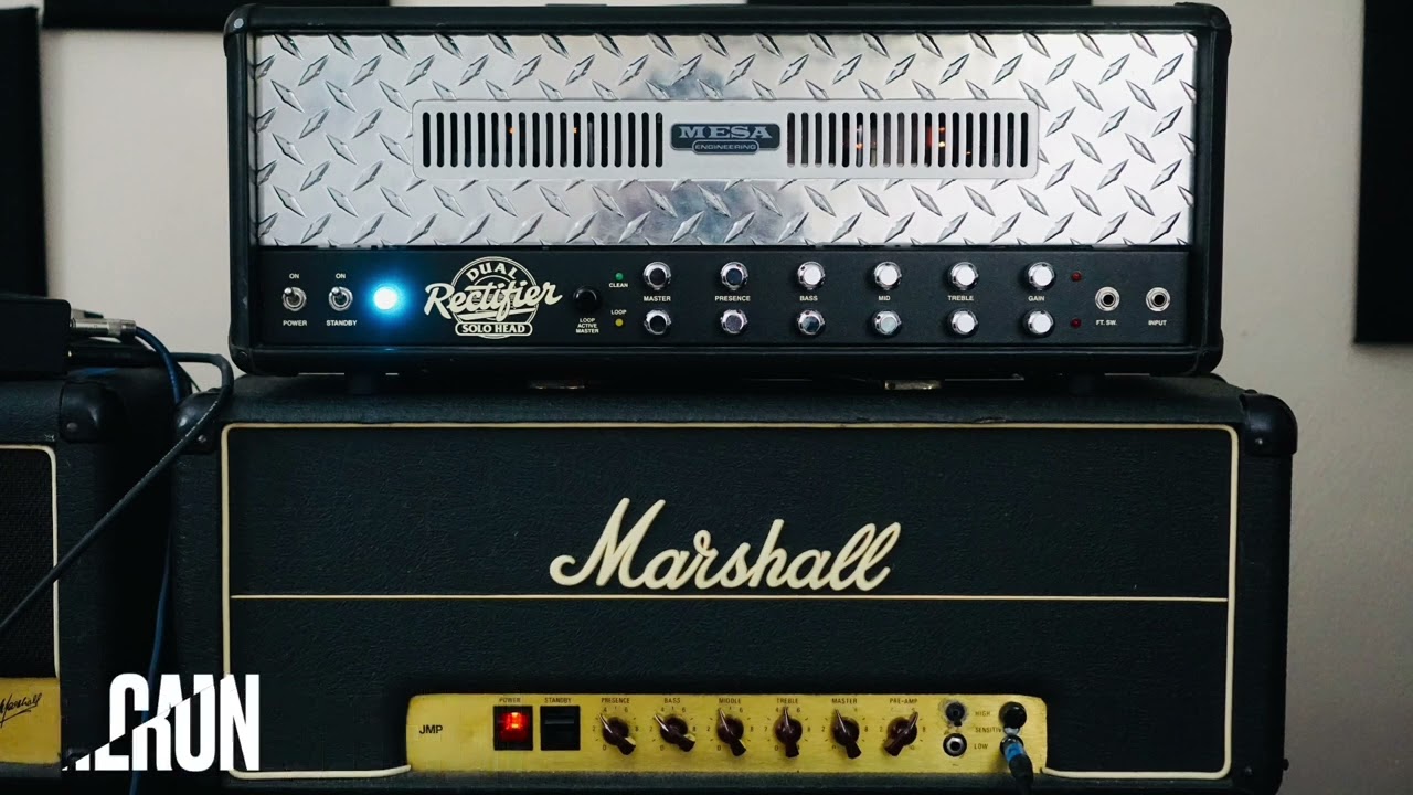 Mesa Rev F Dual Rectifier vs Cameron Modded Marshall (HG/LG Jose)