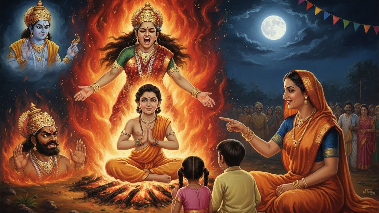 भक्त प्रह्लाद की अमर कथा Holi ka Parv aur tyohar Bhakt Prahlad ki Amar Katha #bhakti #Holi #hindi 