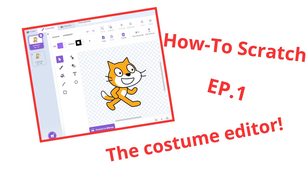How to scratch Ep.1 (Costume editor)