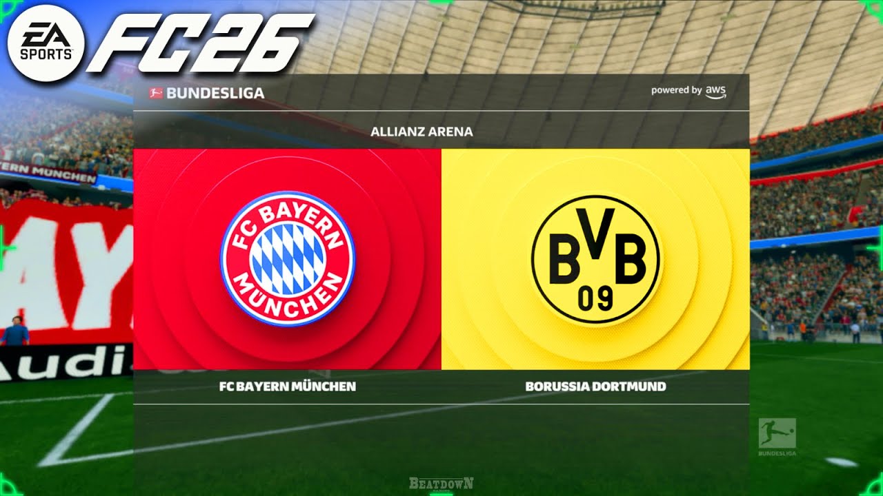 FC 26 - FC Bayern München vs. Borussia Dortmund | Bundesliga