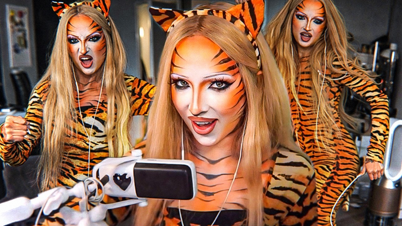 ГЕНСУХА СДЕЛАЛА УГАРНЫЙ КОСПЛЕЙ НА ТИГРА ПОД СВОЙ ТРЕК 🐯