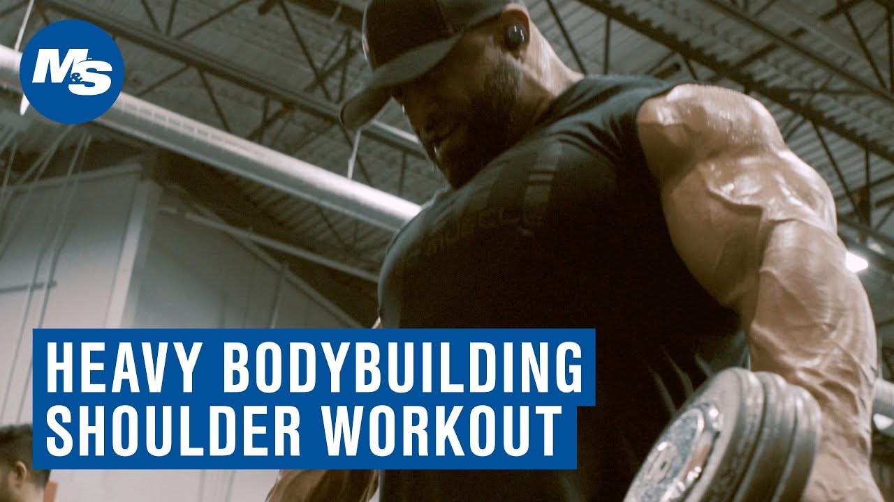 Heavy Bodybuilding Shoulder Workout | Building 