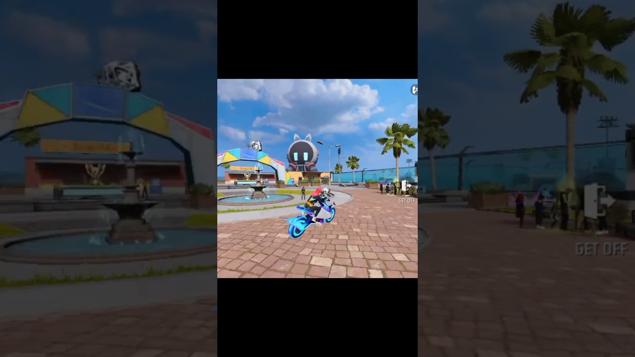 Free fire social island bike trick tutorial   | Blazeon 06