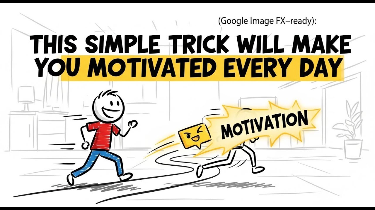 This Simple Trick Will Make You Motivated Every Day 💪